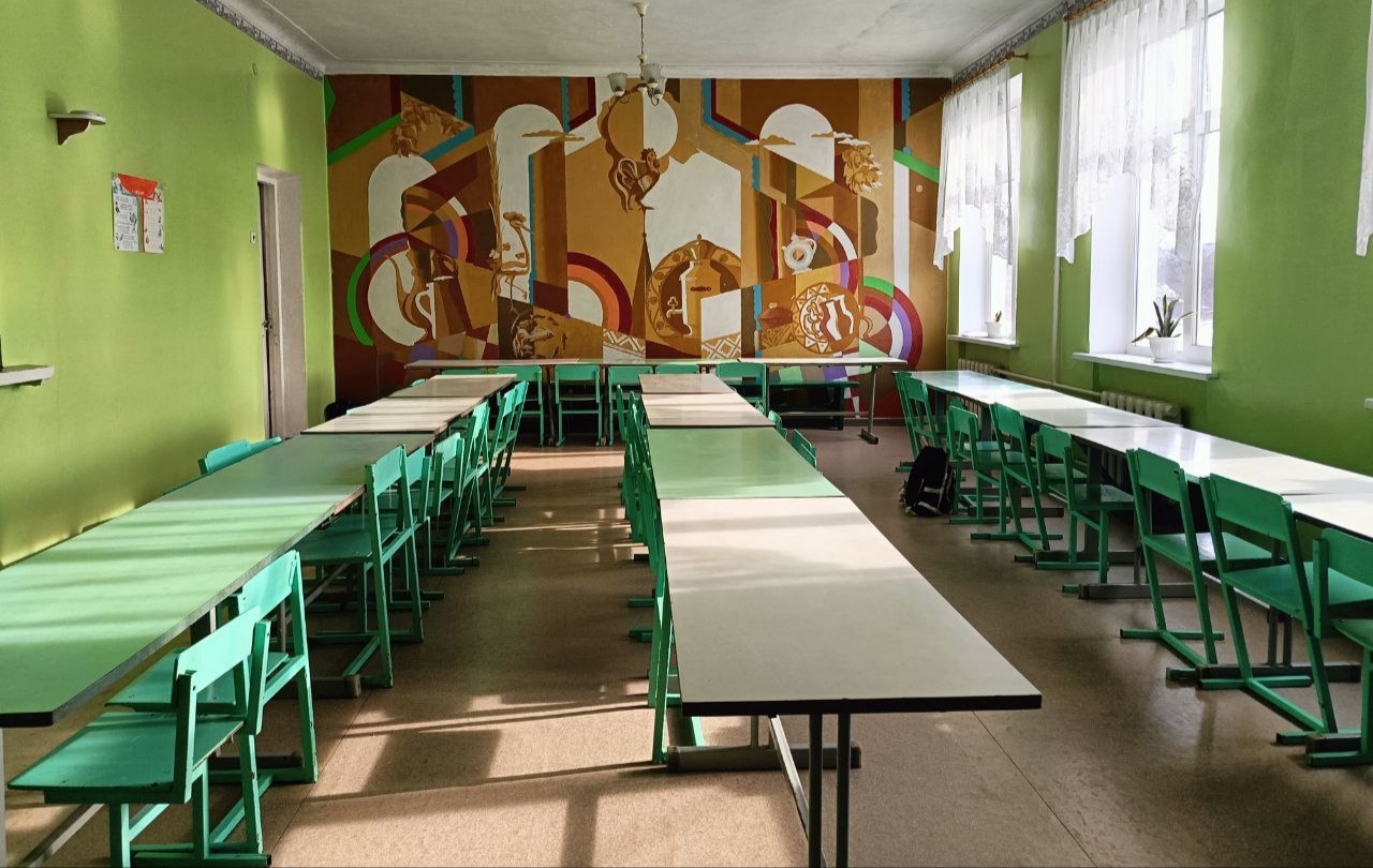 Зал столовой.